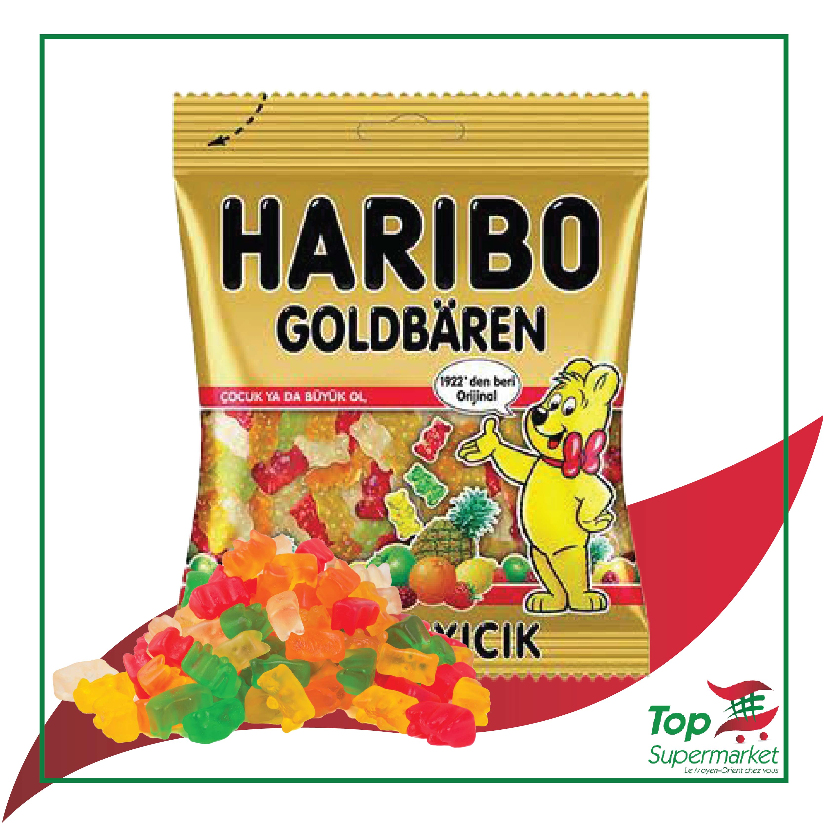 Haribo Golden Bears 100gr HALAL